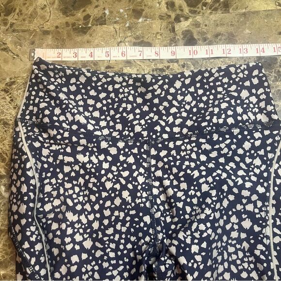 JESSICA SIMPSON Leggings Size M Slimtek animal print activewear - Picture 3 of 14